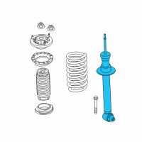 OEM 2019 BMW 530e xDrive Rear Spring Strut Diagram - 33-52-6-866-620