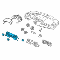 OEM 2016 Honda Civic Contl Ass*NH869L* Diagram - 79600-TBA-A11ZA