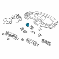 OEM 2017 Honda CR-V Sw Assy, Vsa & Tpm Diagram - 35300-TBA-A01