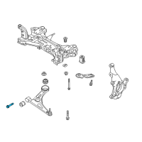 OEM 2017 Hyundai Ioniq Bolt Diagram - 54561-3Z000