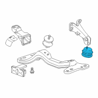 OEM 1997 BMW Z3 RUBBER MOUNTING Diagram - 11-81-1-139-883