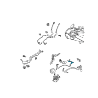 OEM 2004 Toyota Sienna Expansion Valve Diagram - 88515-08080