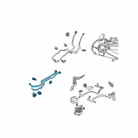 OEM Toyota Sienna Tube Assembly Diagram - 88840-08150