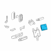 OEM 2020 Buick Envision Module Diagram - 13518772