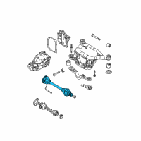 OEM 2000 BMW 323Ci Cv Axle Assembly Rear Right Diagram - 33-21-1-229-708