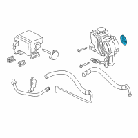 OEM Chevrolet Cavalier Power Steering Pump Seal Diagram - 12578146