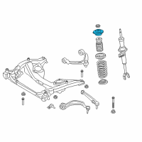 OEM 2011 BMW 535i xDrive Guide Support Diagram - 31-30-6-795-083