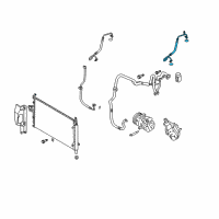 OEM Hyundai Veracruz Pipe & Tube Assembly Diagram - 97761-3J100