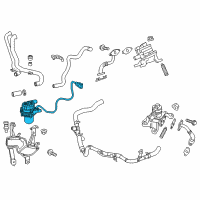 OEM Air Injection Reactor Pump Diagram - 17610-0P010