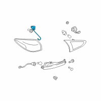 OEM Infiniti Socket Assembly Diagram - 26551-1BA0D