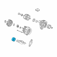 OEM Honda Tensioner, Auto Diagram - 31180-P8F-A02