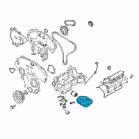 OEM 2015 Nissan Xterra Pan Assy Oil Diagram - 11110-ZS00A