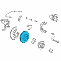 OEM 1995 BMW 740iL Brake Disc, Ventilated Diagram - 34-11-6-757-757