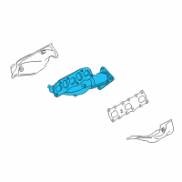 OEM 2015 Infiniti Q40 Manifold Assy-Exhaust Diagram - 140C2-1PM0C