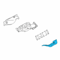 OEM Nissan 350Z Cover-Manifold Front RH Diagram - 16590-JK21C