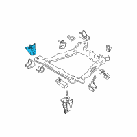 OEM 2005 Hyundai Tiburon Bracket-Roll Support, Front Diagram - 43175-39450