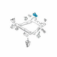 OEM 2005 Hyundai Elantra Transaxle Mounting Bracket Diagram - 43122-28501