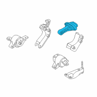 OEM Chevrolet Aveo5 Strut Diagram - 96806644