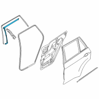 OEM 2013 BMW X5 Seal, Closing Panel, Left Diagram - 51-35-7-137-003