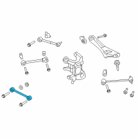 OEM 2009 Lincoln Navigator Front Arm Diagram - 7L1Z-5A972-AA