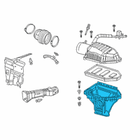 OEM 2016 Dodge Charger Body-Air Cleaner Diagram - 68175164AC