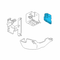 OEM Ford Freestar Modulator Valve Diagram - 5F2Z-2B373-CA