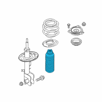 OEM 2015 Nissan Altima Bound Bumper Assembly Diagram - 54050-3JA0A