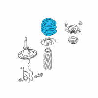 OEM 2019 Nissan Murano Spring-Front Diagram - 54010-5AA0C