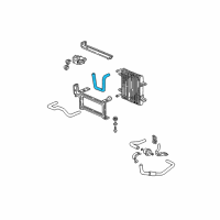 OEM 2002 Honda Civic Hose (490MM) (ATf) Diagram - 25214-PMP-005