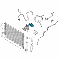 OEM Ford Mustang Clutch & Pulley Diagram - FR3Z-19V649-E