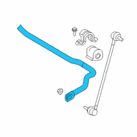 OEM 2022 Toyota Corolla Stabilizer Bar Diagram - 48811-12B20