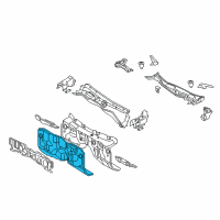 OEM 2010 Lexus GS460 Panel Sub-Assy, Dash Diagram - 55101-30A51