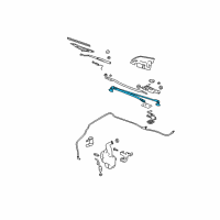 OEM Chevrolet Impala Wiper Transmission Diagram - 12336053