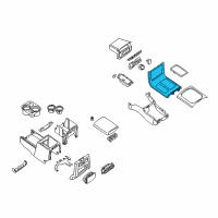 OEM Nissan FINISHER - Console Indicator Diagram - 96940-ZS20A