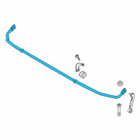 OEM 2015 BMW X4 Stabilizer, Rear Diagram - 33-55-6-787-219