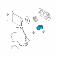 OEM 2008 Dodge Sprinter 3500 COMPRES0R-Air Conditioning Diagram - 68006192AA