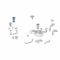 OEM 2010 Honda Accord Regulator Set, Pressure Diagram - 17052-TA0-L00