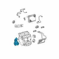 OEM Toyota Tundra Servo Diagram - 87106-0C140