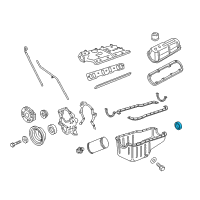 OEM 1996 Ford Bronco Rear Seal Diagram - F1TZ-6701-A