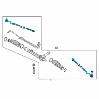 OEM 2008 BMW Z4 Left Tie Rod Diagram - 32-10-7-837-835