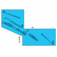 OEM 2007 BMW Z4 Exchange Hydro Steering Gear Diagram - 32-13-7-836-844