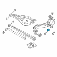 OEM 1993 BMW 325is Rubber Mounting Diagram - 33-32-6-771-828