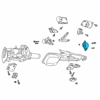 OEM 2002 Dodge Durango INSULATOR-Engine Mount Diagram - 52020244AA