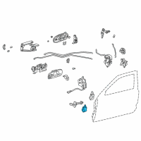 OEM Honda Prelude Hinge, A Front Door Diagram - 67410-SM4-H11ZZ