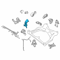OEM 2017 Nissan Pathfinder Engine Mounting Bracket Diagram - 11231-3KA0A