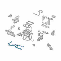 OEM Honda Civic Sub-Harness, Air Conditioner Diagram - 80650-SNA-A01