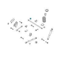 OEM 2001 Infiniti QX4 Bush-Panhard Rod Diagram - 55135-0W000