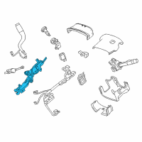 OEM 2019 GMC Sierra 2500 HD Gear Shift Assembly Diagram - 84186640