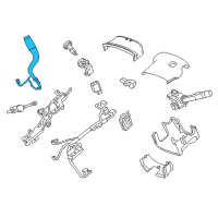 OEM 2017 Chevrolet Suburban 3500 HD Gear Shift Assembly Diagram - 22834629