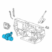 OEM 2020 Chevrolet Camaro Hydraulic Unit Diagram - 84550864
